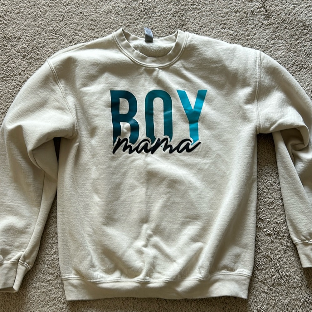 Boy mama sweatshirt